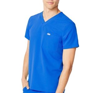 Figs Leon Two-Pocket Scrub Top